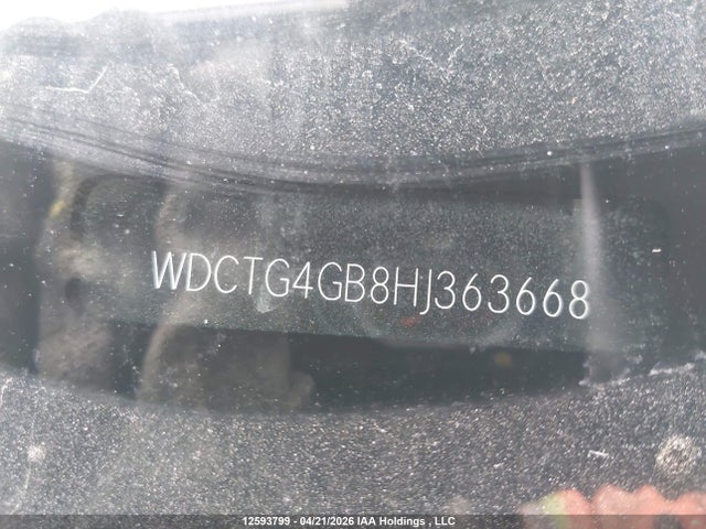 WDCTG4GB8HJ363668 Mercedes-Benz Gla 250 4matic