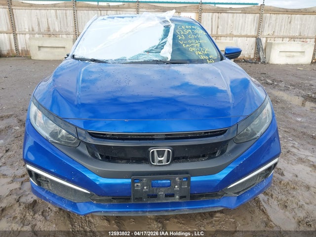 Продаж на аукціоні авто 2021 Honda Civic Ex, vin: 2HGFC2F74MH003410, номер лоту: 12593802