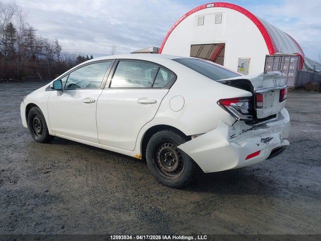 12593834 :رقم المزاد ، 2HGFB2F53FH007520 vin ، 2015 Honda Civic Lx مزاد بيع