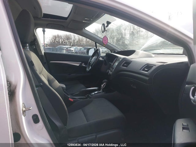 12593834 :رقم المزاد ، 2HGFB2F53FH007520 vin ، 2015 Honda Civic Lx مزاد بيع