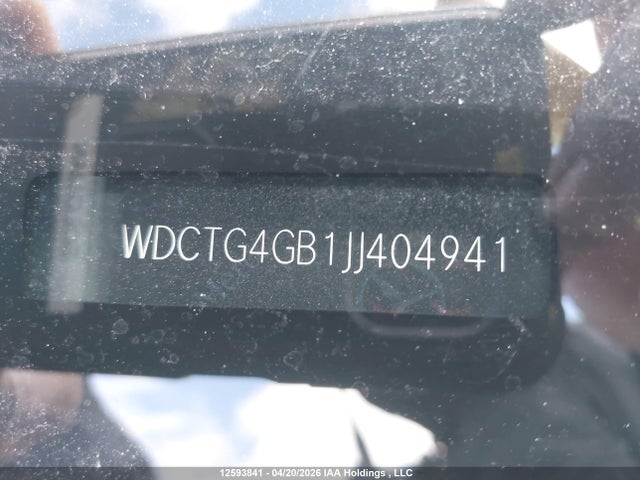 WDCTG4GB1JJ404941 Mercedes-Benz Gla 250 4matic