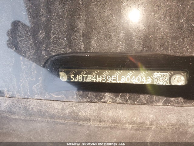 12593863 :رقم المزاد ، 5J8TB4H39EL804043 vin ، 2014 Acura Rdx مزاد بيع