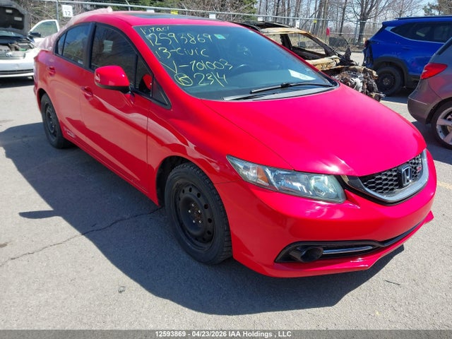 2013 Honda Civic მანქანა იყიდება აუქციონზე, vin: 2HGFB6E55DH701003, აუქციონის ნომერი: 12593869