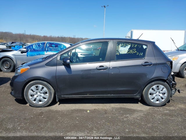 12593884 :رقم المزاد ، VNKKTUD39EA008263 vin ، 2014 Toyota Yaris مزاد بيع