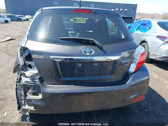 12593884 :رقم المزاد ، VNKKTUD39EA008263 vin ، 2014 Toyota Yaris مزاد بيع