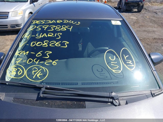 12593884 :رقم المزاد ، VNKKTUD39EA008263 vin ، 2014 Toyota Yaris مزاد بيع