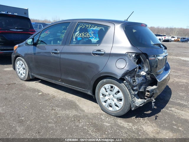 12593884 :رقم المزاد ، VNKKTUD39EA008263 vin ، 2014 Toyota Yaris مزاد بيع