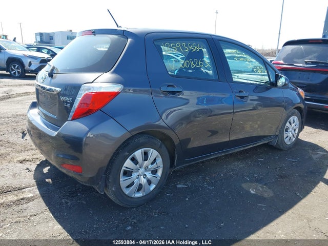12593884 :رقم المزاد ، VNKKTUD39EA008263 vin ، 2014 Toyota Yaris مزاد بيع