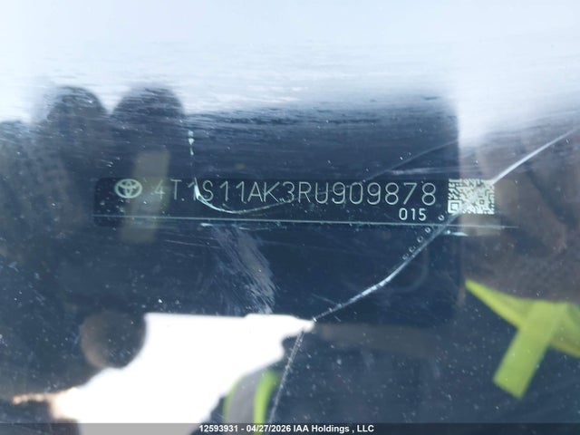 4T1S11AK3RU909878 Toyota CAMRY SE