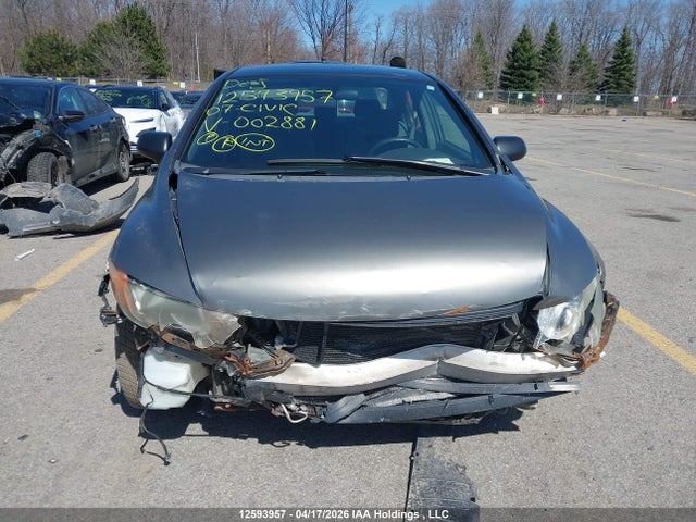 Продаж на аукціоні авто 2007 Honda Civic Dx, vin: 2HGFA16337H002881, номер лоту: 12593957