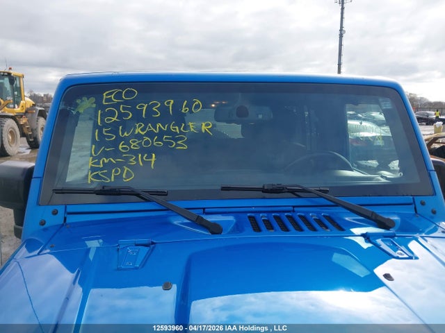 Продажа на аукционе авто 2015 Jeep Wrangler Unlimited Sahara, vin: 1C4BJWEG4FL680653, номер лота: 12593960