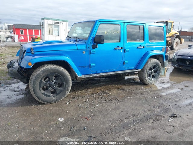 Продажа на аукционе авто 2015 Jeep Wrangler Unlimited Sahara, vin: 1C4BJWEG4FL680653, номер лота: 12593960