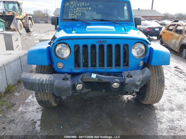 Продажа на аукционе авто 2015 Jeep Wrangler Unlimited Sahara, vin: 1C4BJWEG4FL680653, номер лота: 12593960