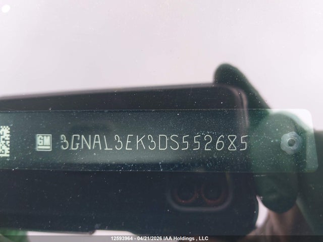 12593964 :رقم المزاد ، 3GNAL3EK3DS552685 vin ، 2013 Chevrolet Captiva Lt مزاد بيع