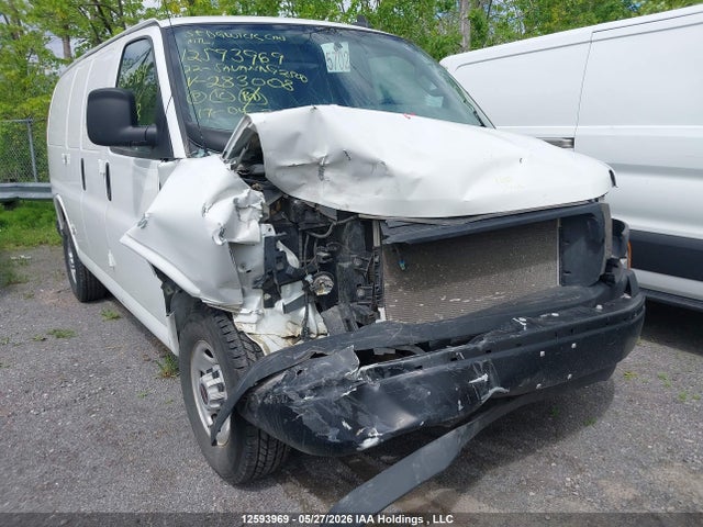 2022 Gmc Savana G2500 მანქანა იყიდება აუქციონზე, vin: 1GTW7AFP1N1283008, აუქციონის ნომერი: 12593969
