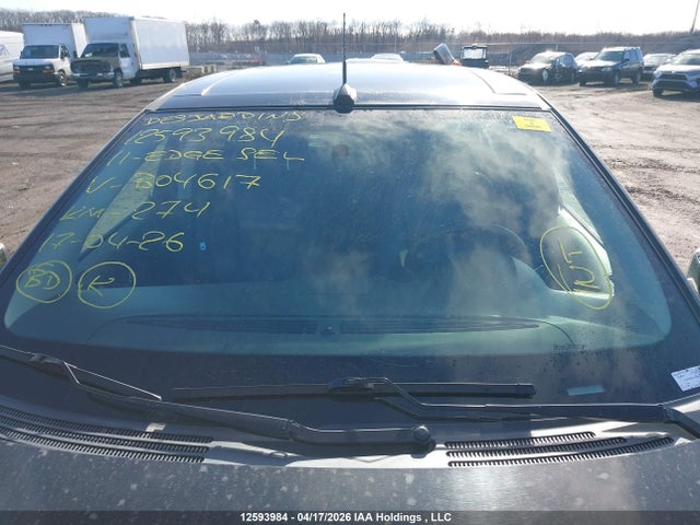 Продажа на аукционе авто 2011 Ford Edge Sel, vin: 2FMDK4JCXBBB04617, номер лота: 12593984