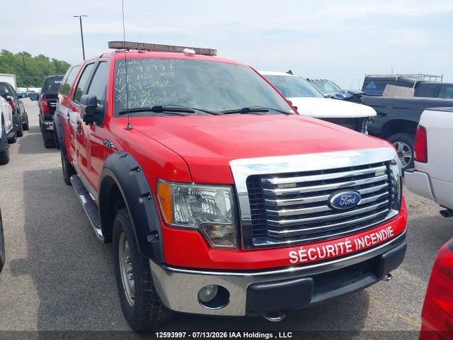 12593997 :رقم المزاد ، 1FTFW1EF9BKD93242 vin ، 2011 Ford F-150 Xlt مزاد بيع