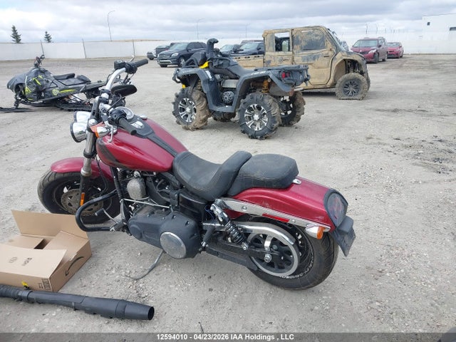 12594010 :رقم المزاد ، 5HD1GYMA2GC317683 vin ، 2016 Harley-davidson Fxdf Dyna Fat Bob مزاد بيع
