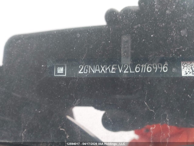 2GNAXKEV2L6116996 Chevrolet EQUINOX LT