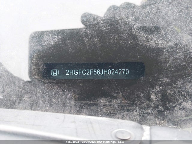 Aukcja sprzedaży 2018 Honda Civic Lx, vin: 2HGFC2F56JH024270, numer aukcji: 12594023