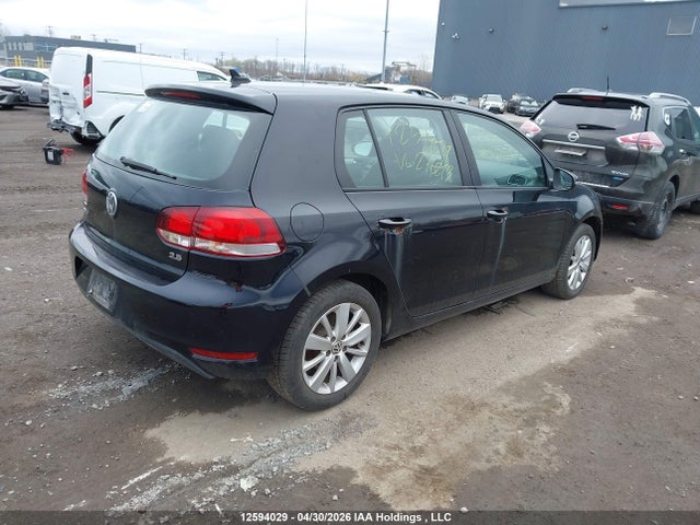 2012 Volkswagen Golf მანქანა იყიდება აუქციონზე, vin: WVWDA7AJ0CW276243, აუქციონის ნომერი: 12594029
