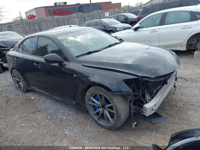 12594036 :رقم المزاد ، JTHBP262585003885 vin ، 2008 Lexus Is-f مزاد بيع