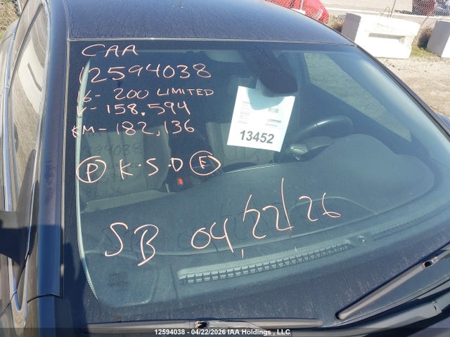 Aukcja sprzedaży 2016 Chrysler 200 Limited, vin: 1C3CCCABXGN158594, numer aukcji: 12594038