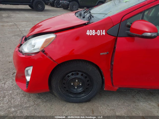 JTDKDTB31G1125843 Toyota PRIUS C