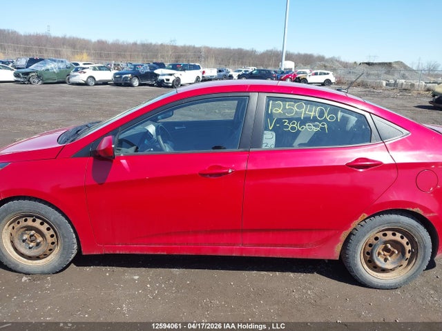 Продажа на аукционе авто 2013 Hyundai Accent L, vin: KMHCT4AE0DU386029, номер лота: 12594061