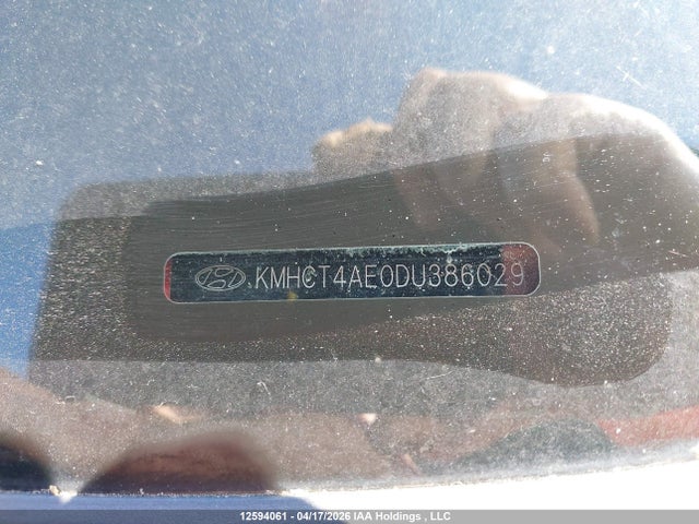 Продажа на аукционе авто 2013 Hyundai Accent L, vin: KMHCT4AE0DU386029, номер лота: 12594061