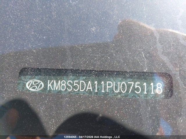 Aukcja sprzedaży 2023 Hyundai Santa Fe Luxury Hybrid Awd, vin: KM8S5DA11PU075118, numer aukcji: 12594065
