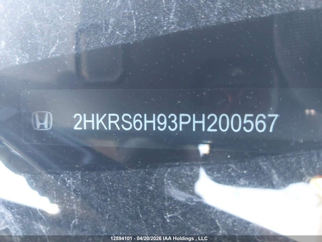 Продаж на аукціоні авто 2023 Honda Cr-v Hybrid, vin: 2HKRS6H93PH200567, номер лоту: 12594101