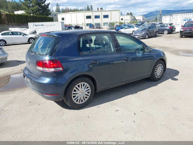 2012 Volkswagen Golf მანქანა იყიდება აუქციონზე, vin: WVWDA7AJ1CW120535, აუქციონის ნომერი: 12594122