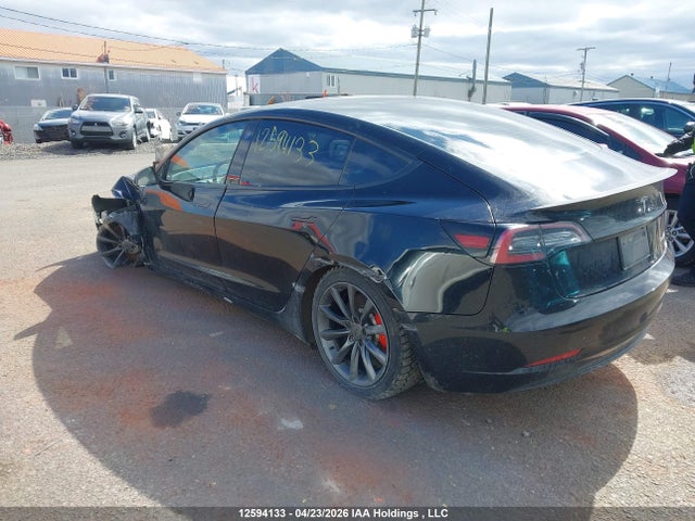 12594133 :رقم المزاد ، 5YJ3E1EC4LF716798 vin ، 2020 Tesla Model 3 Performance مزاد بيع
