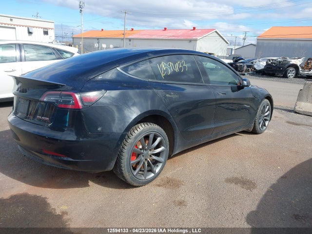 12594133 :رقم المزاد ، 5YJ3E1EC4LF716798 vin ، 2020 Tesla Model 3 Performance مزاد بيع