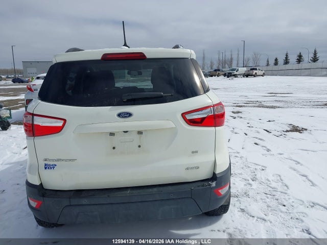 2022 Ford Ecosport Se მანქანა იყიდება აუქციონზე, vin: MAJ6S3GL6NC467568, აუქციონის ნომერი: 12594139
