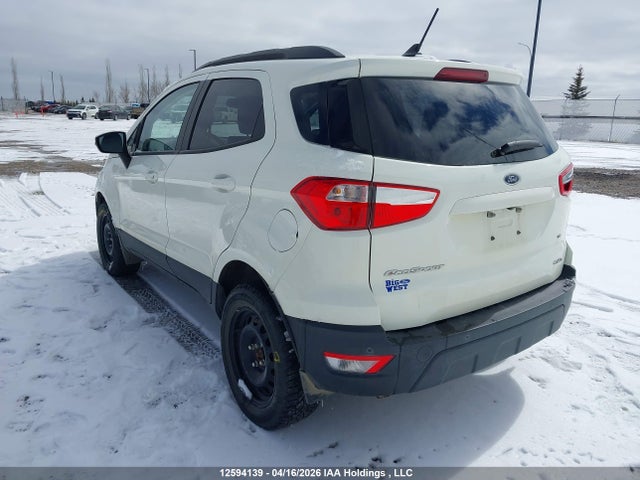 2022 Ford Ecosport Se მანქანა იყიდება აუქციონზე, vin: MAJ6S3GL6NC467568, აუქციონის ნომერი: 12594139