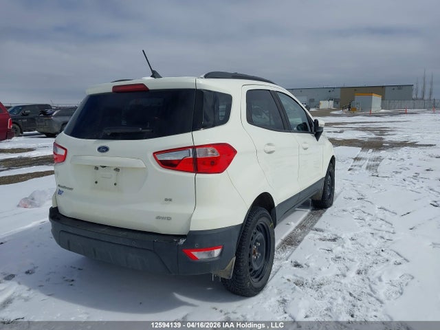 2022 Ford Ecosport Se მანქანა იყიდება აუქციონზე, vin: MAJ6S3GL6NC467568, აუქციონის ნომერი: 12594139