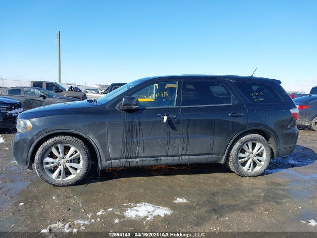 12594143 :رقم المزاد ، 1D4SE6GT6BC700042 vin ، 2011 Dodge Durango R/t مزاد بيع