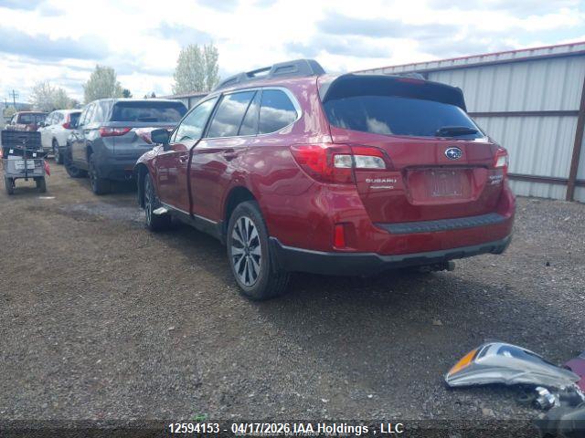 12594153 :رقم المزاد ، 4S4BSANC4F3313521 vin ، 2015 Subaru Outback 2.5i Limited مزاد بيع