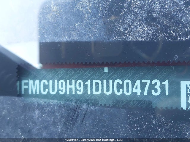 12594157 :رقم المزاد ، 1FMCU9H91DUC04731 vin ، 2013 Ford Escape Sel مزاد بيع
