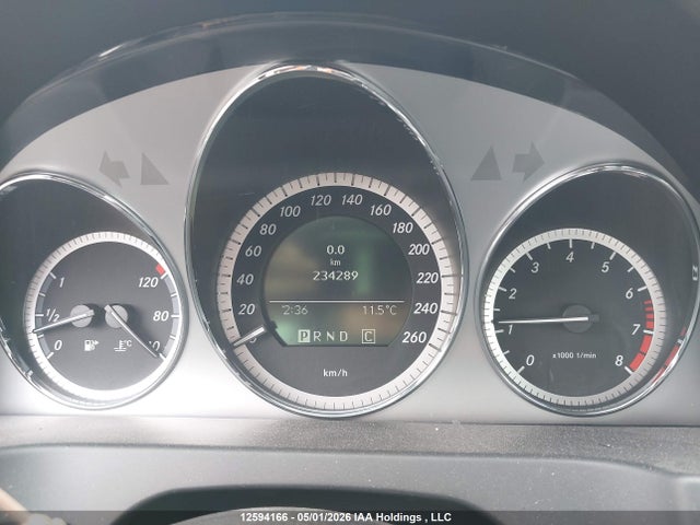 Aukcja sprzedaży 2010 Mercedes-benz C 250 4matic, vin: WDDGF8FB5AF454236, numer aukcji: 12594166