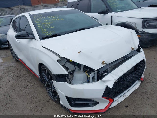 Aukcja sprzedaży 2022 Hyundai Veloster N Manual, vin: KMHT36AH0NU011667, numer aukcji: 12594167