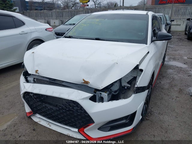 2022 Hyundai Veloster N Manual მანქანა იყიდება აუქციონზე, vin: KMHT36AH0NU011667, აუქციონის ნომერი: 12594167