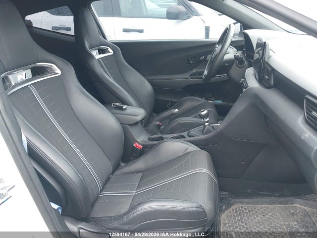 2022 Hyundai Veloster N Manual მანქანა იყიდება აუქციონზე, vin: KMHT36AH0NU011667, აუქციონის ნომერი: 12594167