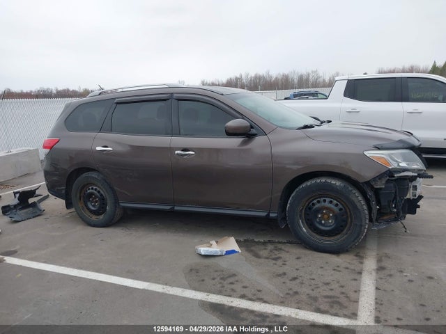 2015 Nissan Pathfinder Platinum/s/sl/sv მანქანა იყიდება აუქციონზე, vin: 5N1AR2MM3FC702903, აუქციონის ნომერი: 12594169