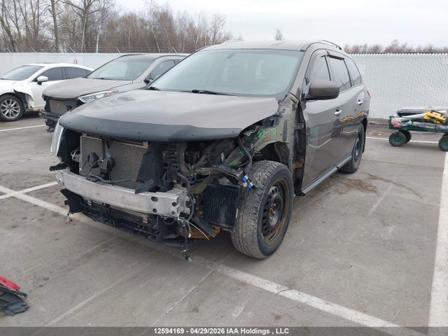 2015 Nissan Pathfinder Platinum/s/sl/sv მანქანა იყიდება აუქციონზე, vin: 5N1AR2MM3FC702903, აუქციონის ნომერი: 12594169