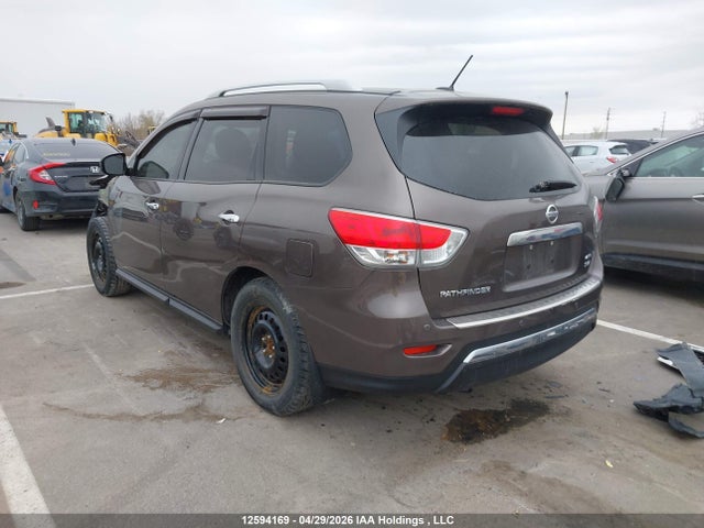 2015 Nissan Pathfinder Platinum/s/sl/sv მანქანა იყიდება აუქციონზე, vin: 5N1AR2MM3FC702903, აუქციონის ნომერი: 12594169