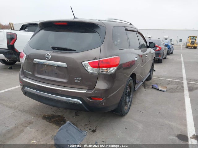 2015 Nissan Pathfinder Platinum/s/sl/sv მანქანა იყიდება აუქციონზე, vin: 5N1AR2MM3FC702903, აუქციონის ნომერი: 12594169
