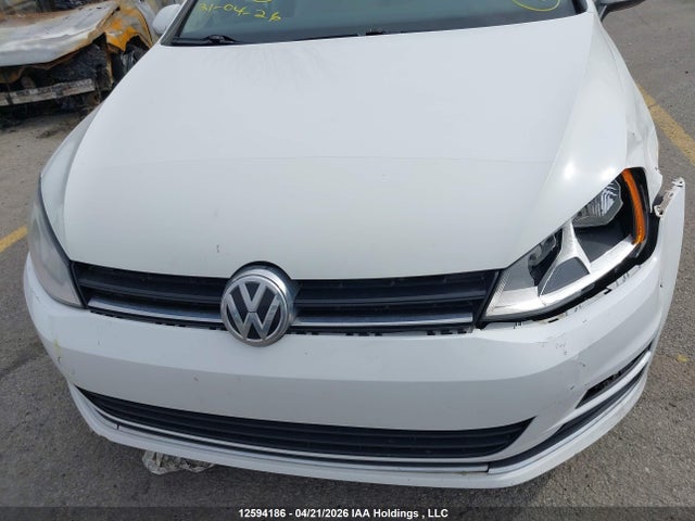 12594186 :رقم المزاد ، 3VW217AU1FM007414 vin ، 2015 Volkswagen Golf مزاد بيع
